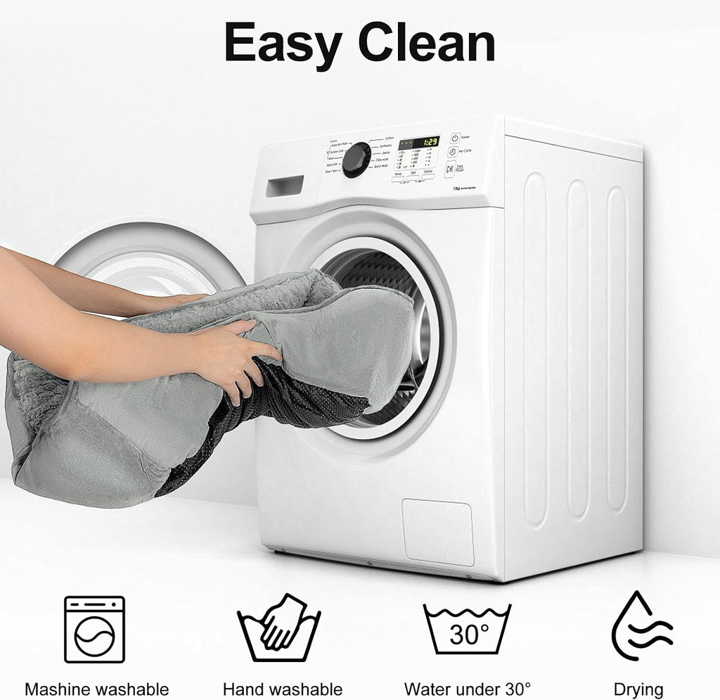 Dog Beds for Large Medium and Small Dogs. Machine Washable Rectangle Pet Bed, Soft and Thickened Enough Breathable Dog Sofa Bed, Anti-Slip Bottom Puppy Beds