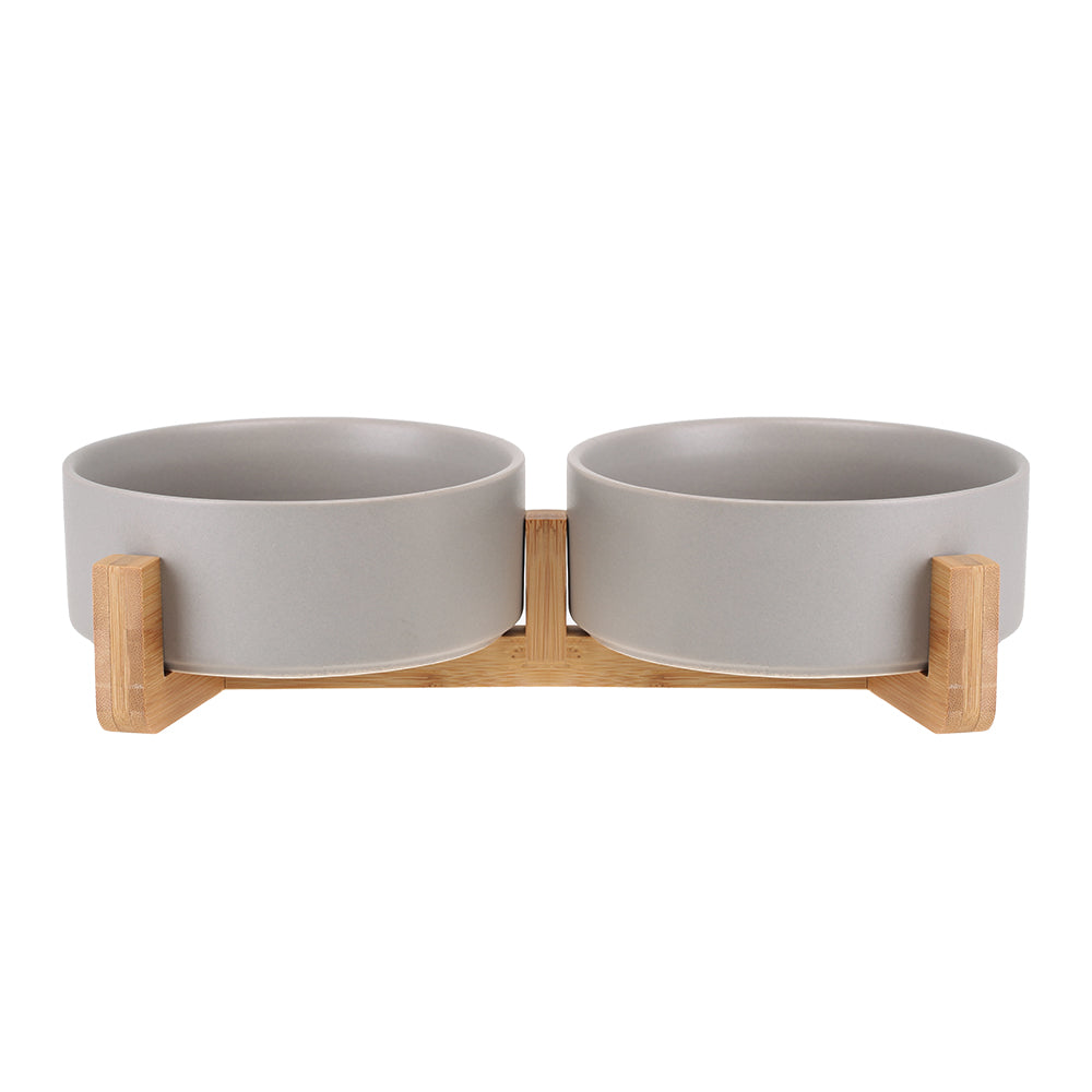 Cat Bowl Double Bowl Ceramic Dog Bowl Cat Food Bowl Pet Food Bowl Cat Food Rice Bowl Dog Bowl Dog Drinking Water Bowl anti Overturning